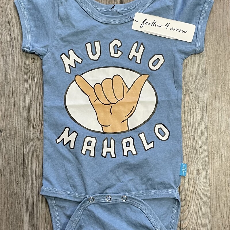 F4A Mucho Mahalo Onesie, Indigo, Size: 6-12M
Kids Samples
NEW!