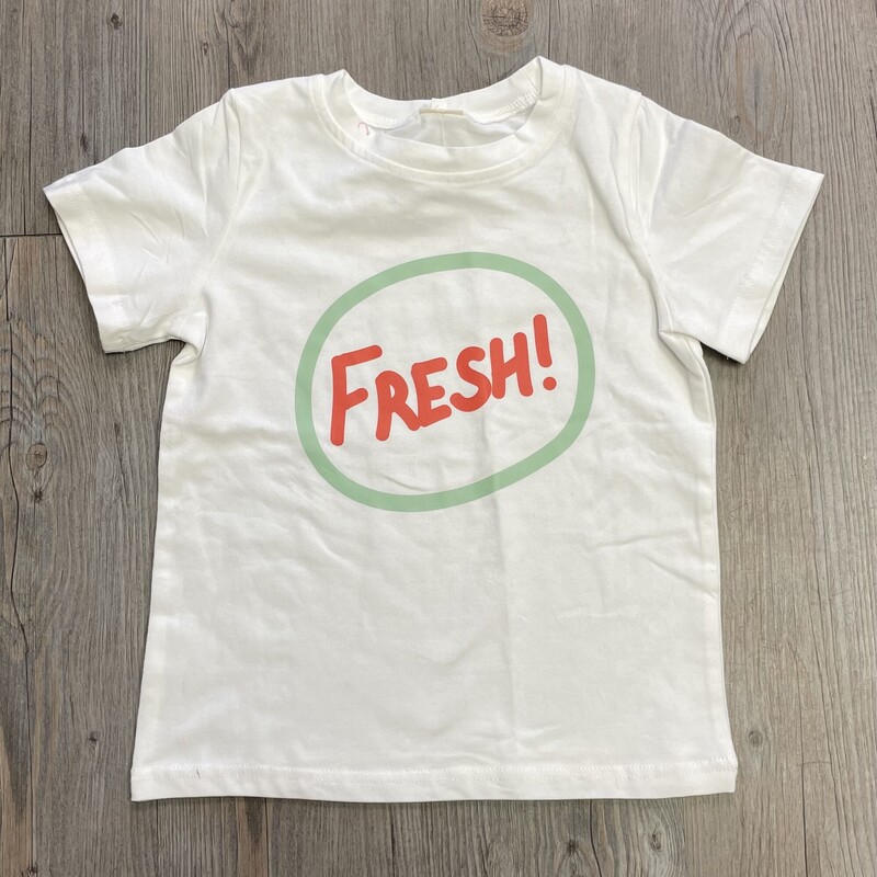 Fresh! Tee, White, Size: 3-4Y
Kids Samples
NEW!