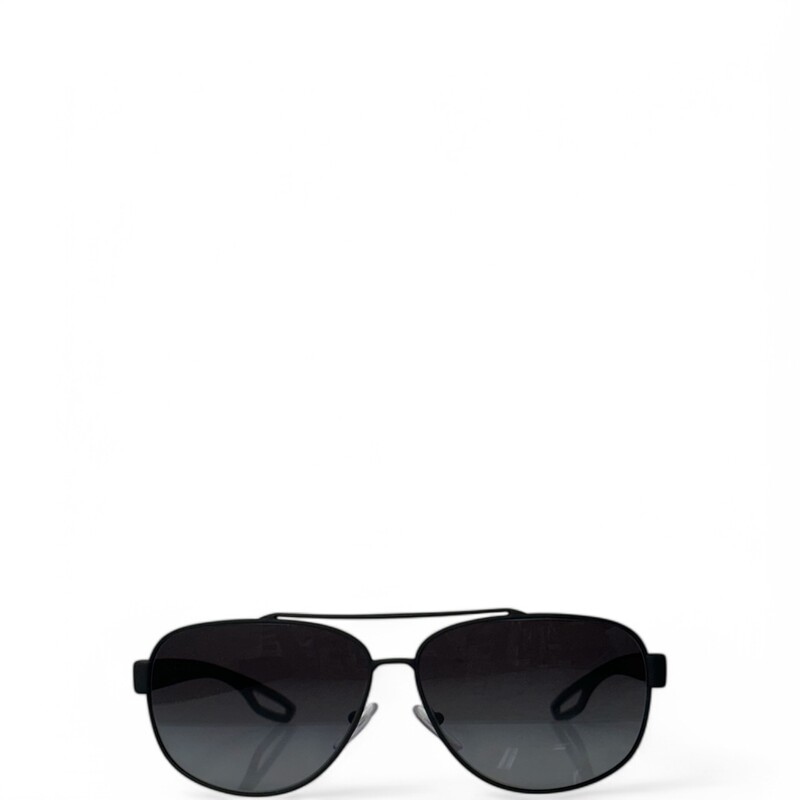 Prada Sport SP5  58 Q, Black Sunglasses

In good condition. Light wear to the lens.

Does not come with case or box.