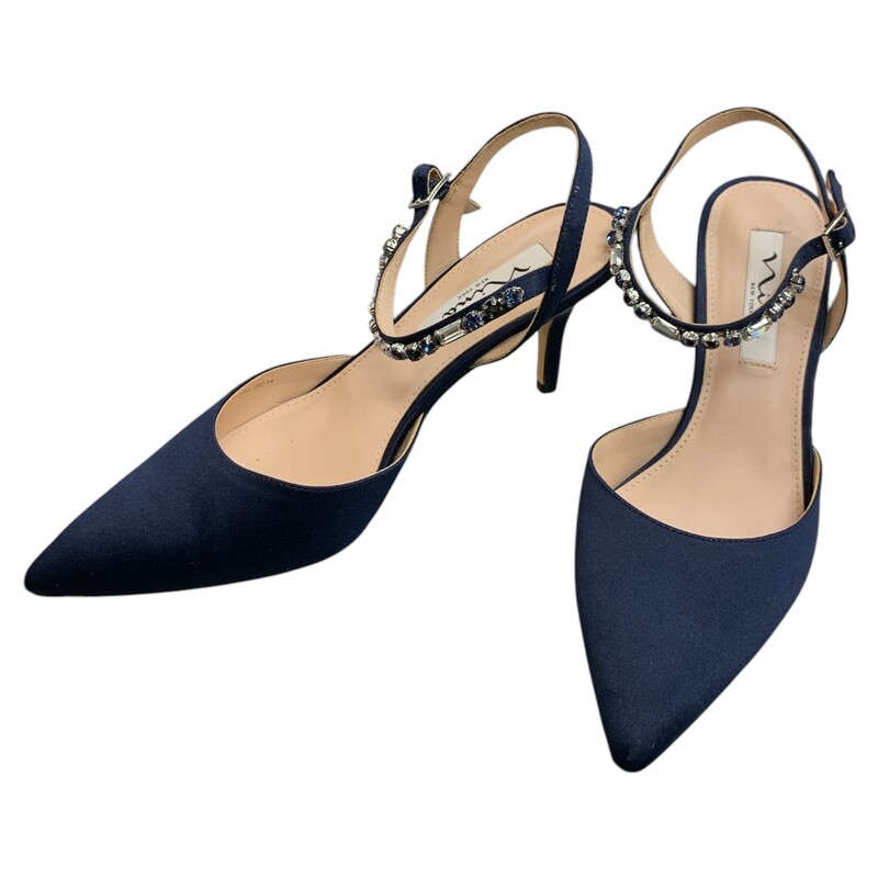 Nina  New York, Navy, Size: 7