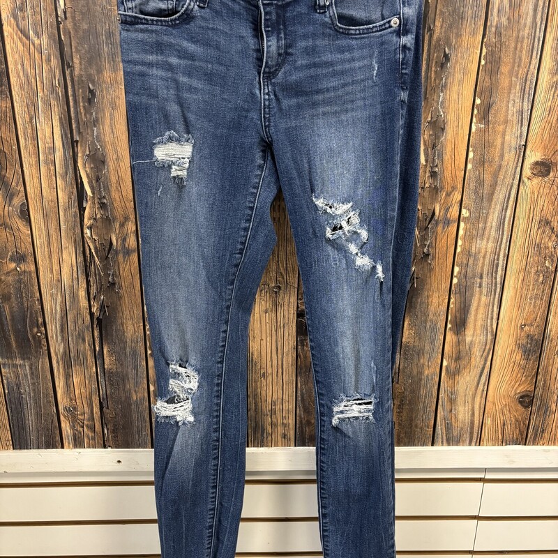 GAP Ripped Skinny Jeans, Size: 27T