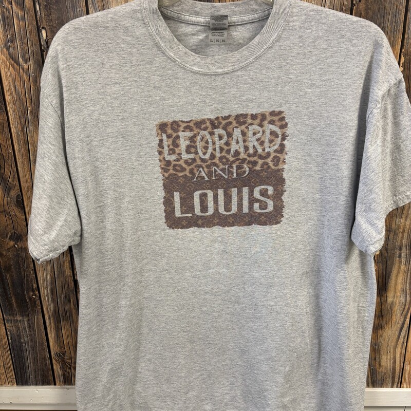 Leopard And Louis Shirt, Size: XL