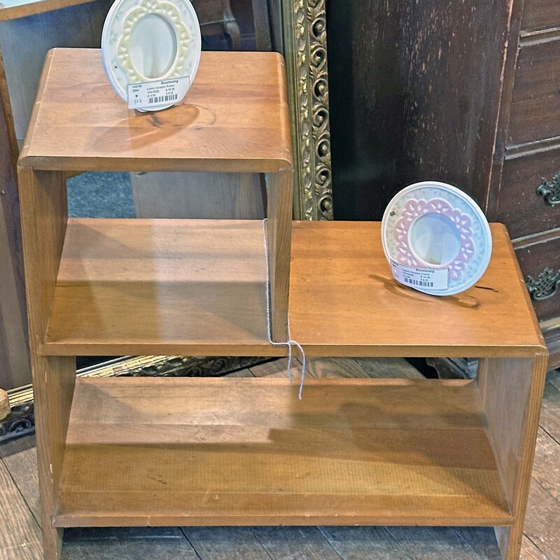 2 Shelf Cube Side Table