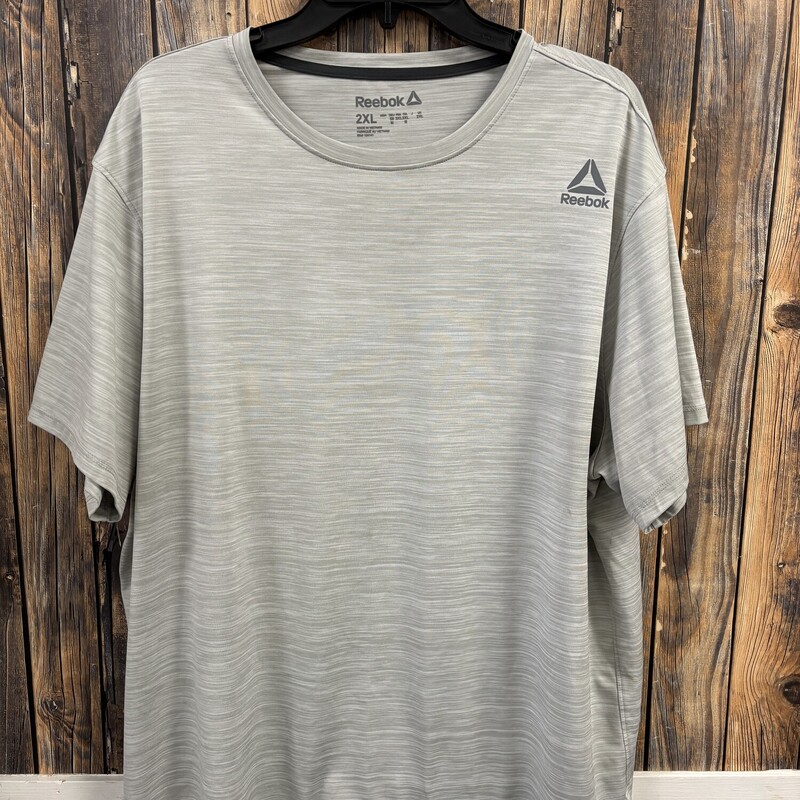 Gray Reebok Shirt, Size: 2XL