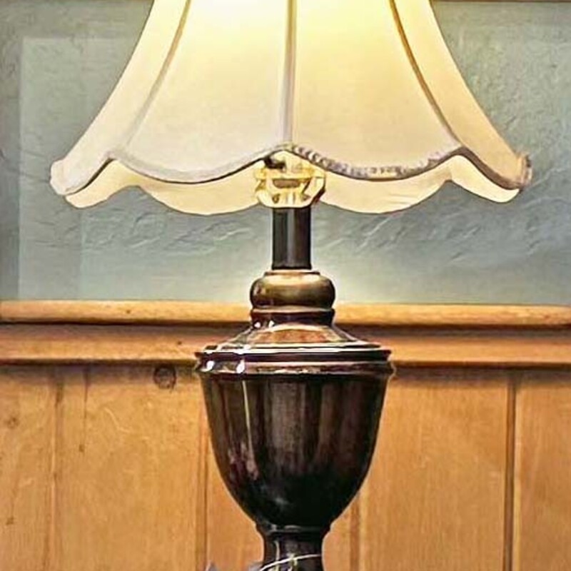 Tall Bronze Lamp 32 Tall