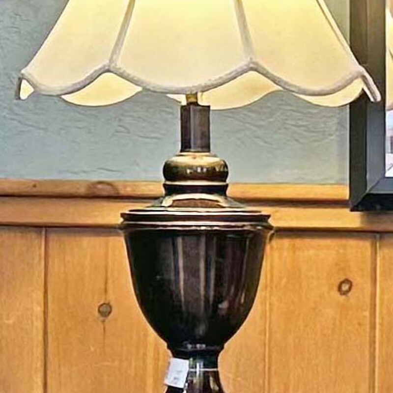 Tall Bronze Lamp 32 Tall