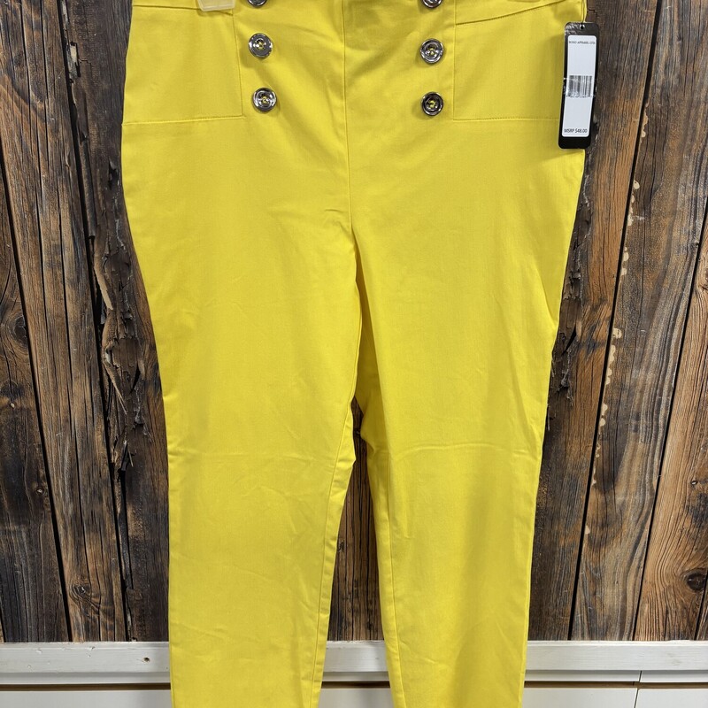 NWT Yellow Pants, Size: M