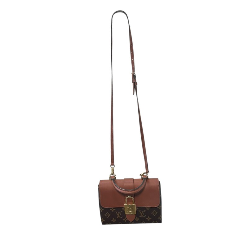 Louis Vuitton Locky BB Brown Bag<br />
<br />
Date Code: Microchip. Entrupy certificate provided.<br />
<br />
Dimensions: 7.9 L  x 6.3 H  x 3  W inches<br />
<br />
In very good condition. Some marks on hardware and leather.<br />
<br />
Comes with original dust bag. No box.