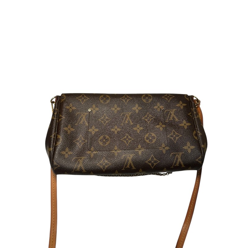 Louis Vuitton Favorite MM Monogram<br />
<br />
Date Code: SD1197<br />
<br />
Dimensions:<br />
Length: 10 in<br />
Height: 7.5 in<br />
Width: 2 in<br />
Drop: 8 in<br />
Drop: 21 in<br />
<br />
In very good condition. Light sctaching to the hardware.<br />
<br />
Comes with original dust bag. No box.