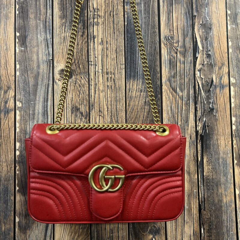 Red Designer Purse