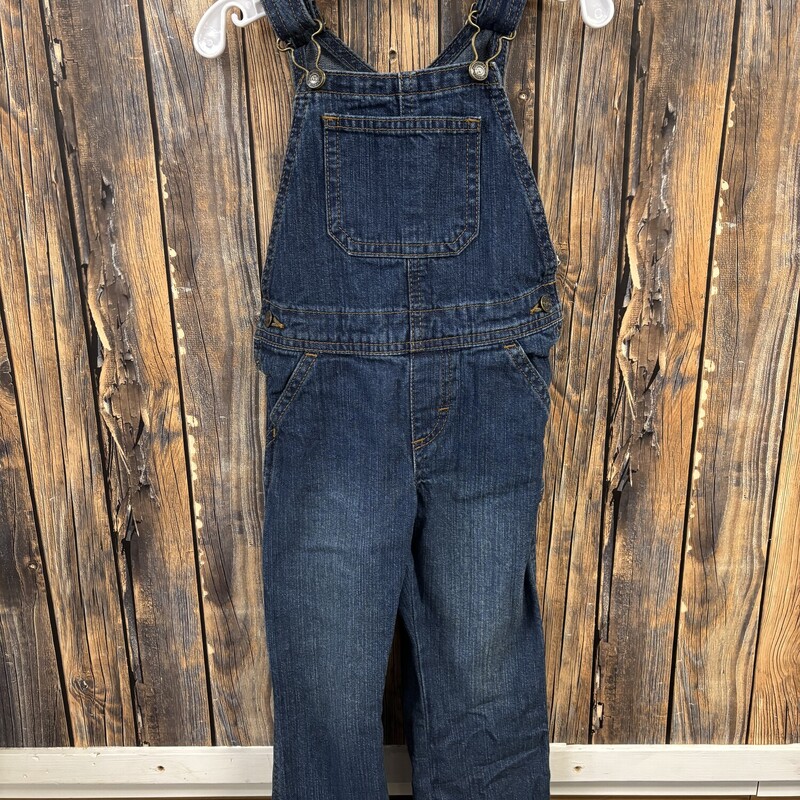 Jean Overalls, Size: 4T