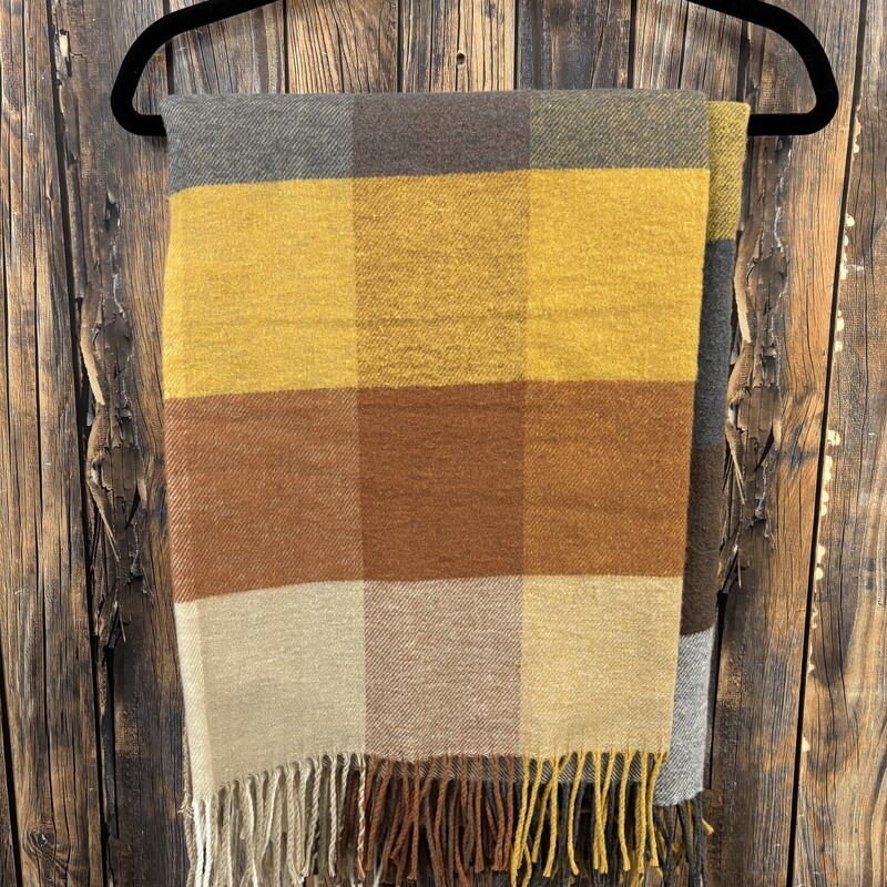 Plaid Throw