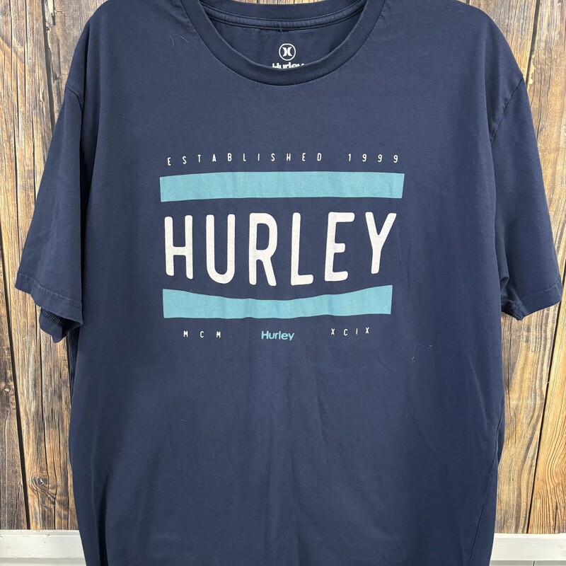 Blue Hurley Shirt, Size: XL