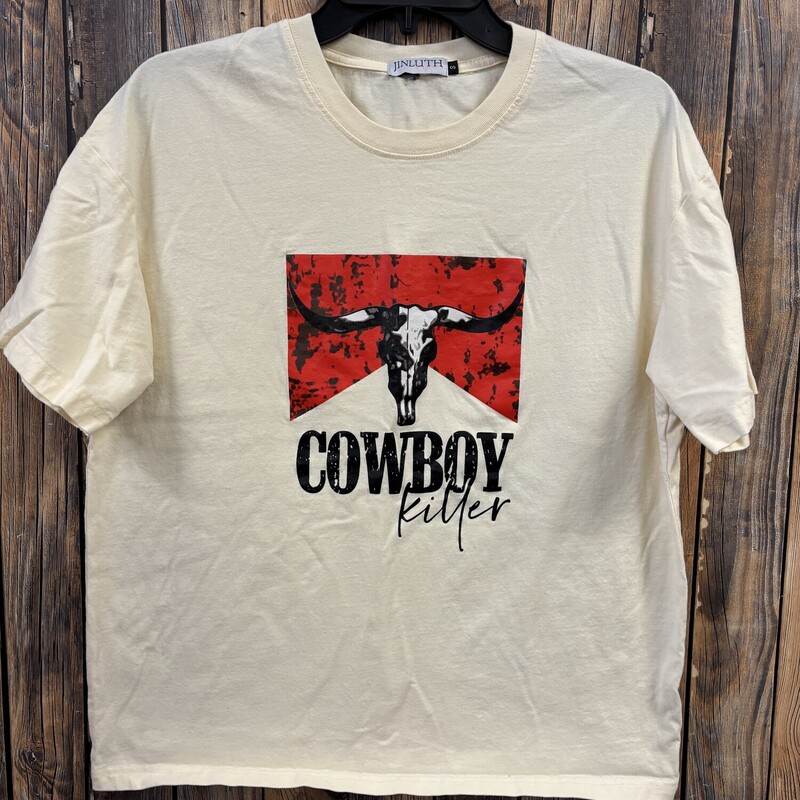 Cowboy Killer Crop Shirt, Size: S