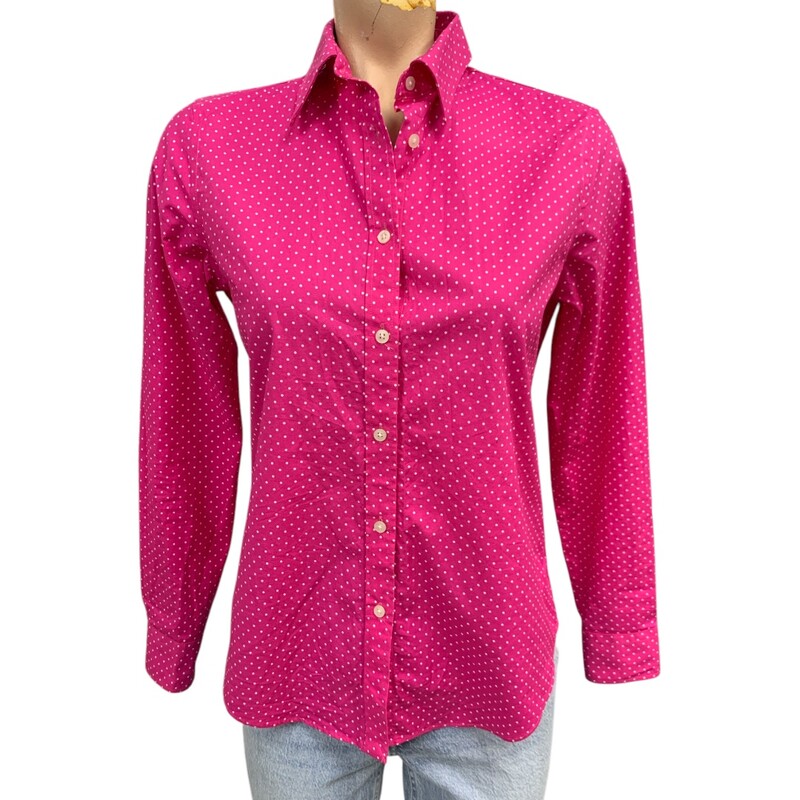 Ralph Lauren Polka, Pink, Size: M