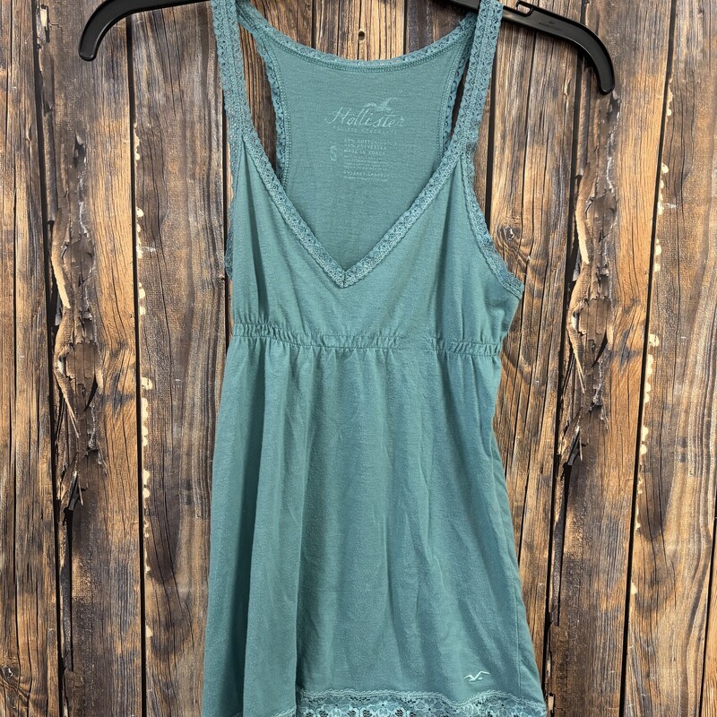 Teal Hollister Tanktop, Size: S