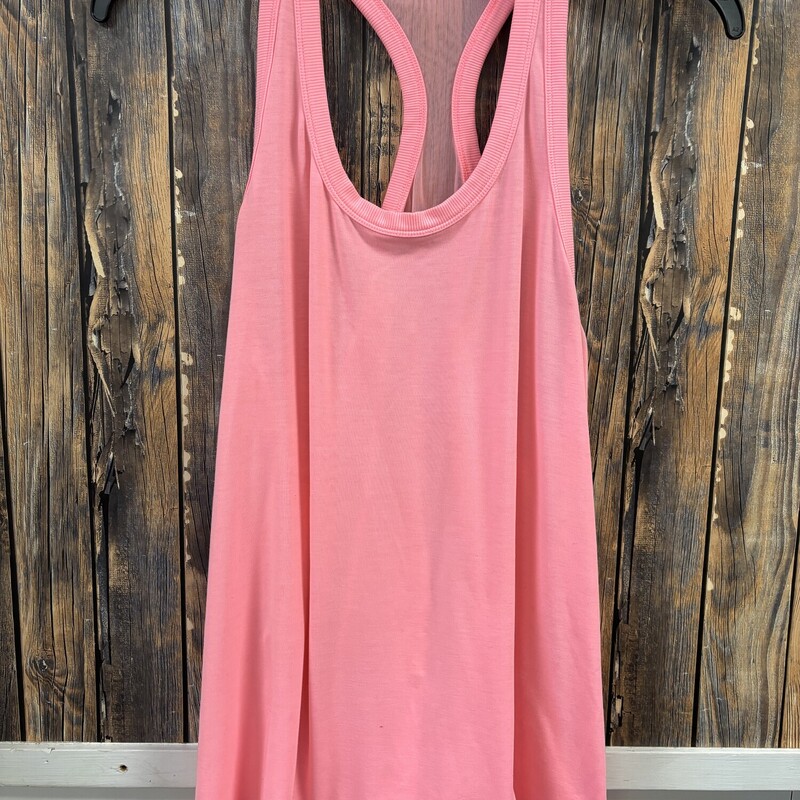 Pink Athletic Tank, Size: XL