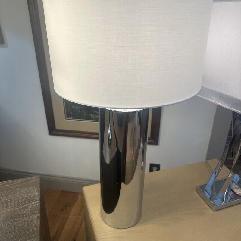 Chrome Base Lamp