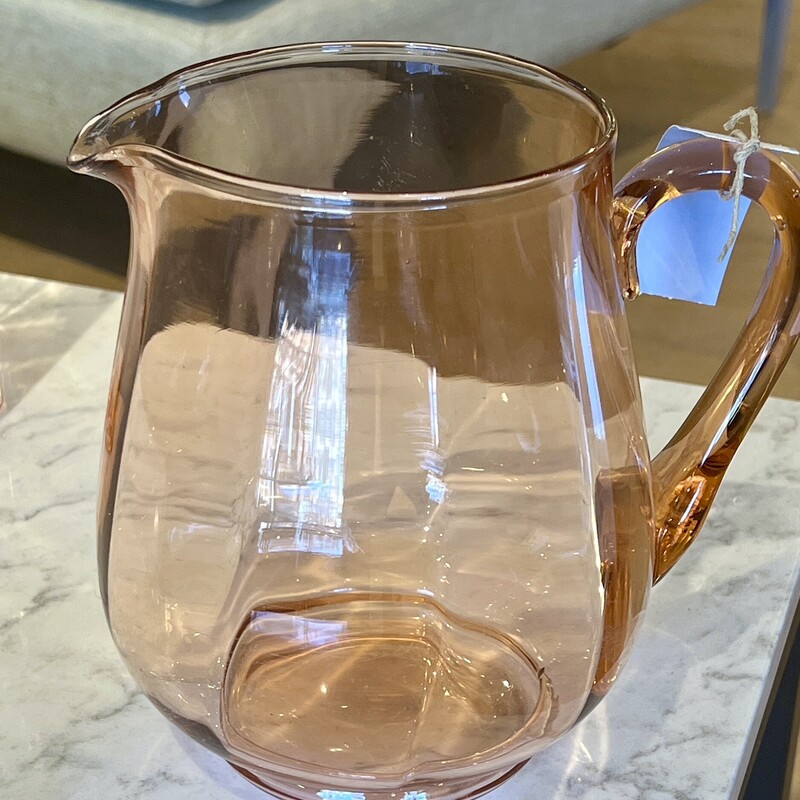 Pitcher Depression Glass