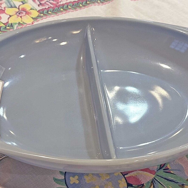 Delphite Blue Pyrex Bowl