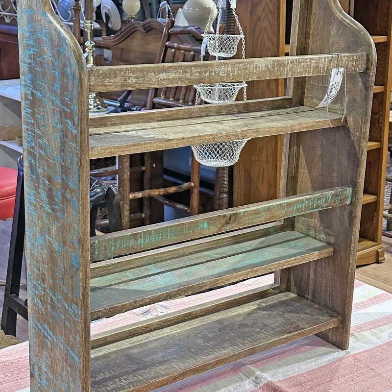 Rustic 3 Shelf Wall Shelf