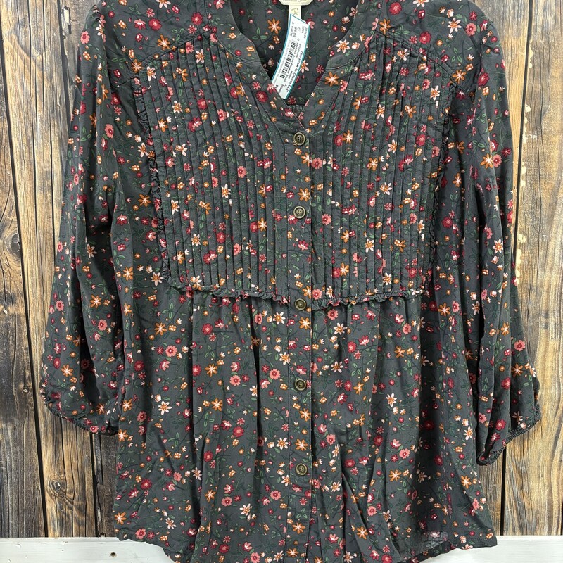 Matilda Jane Flower Shirt, Size: L