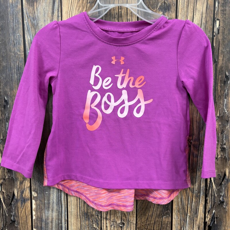 Be The Boss UA Shirt, Size: 24 Month