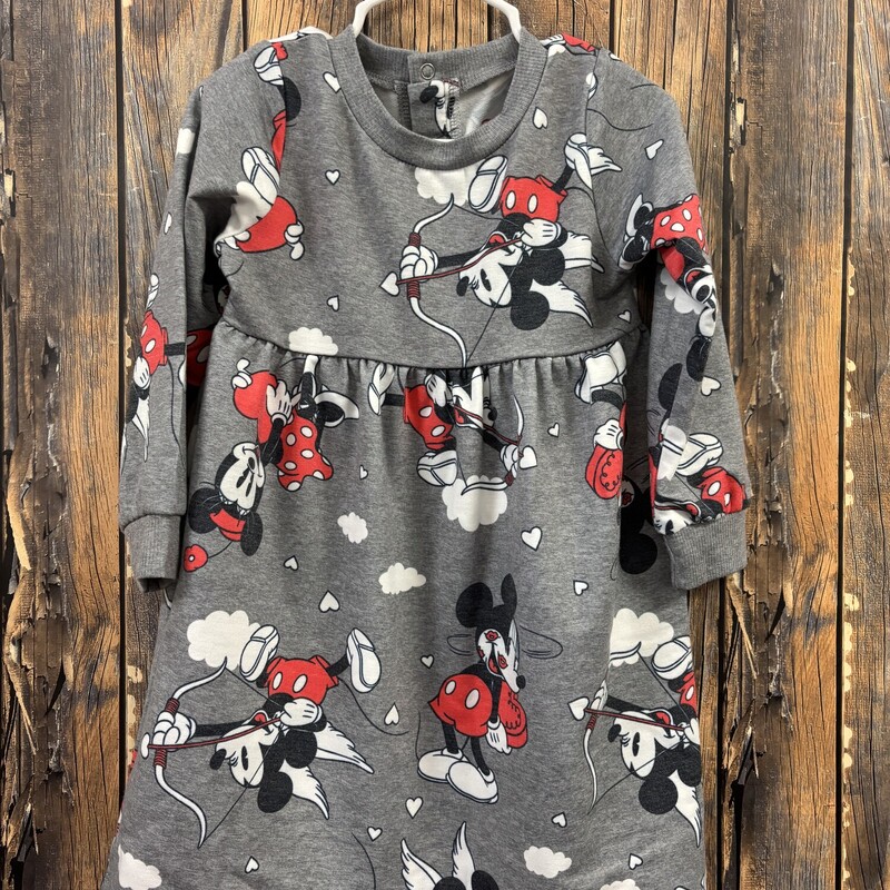 Mickey Mouse Dress, Size: 2T