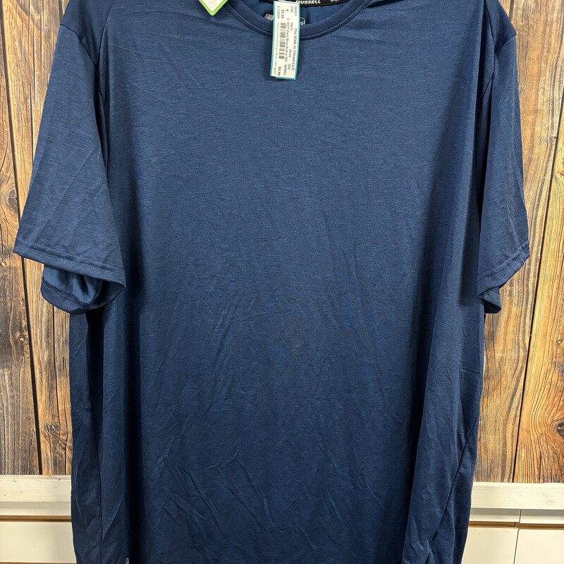 NWT Dark Blue Active Shir, Size: 3XL