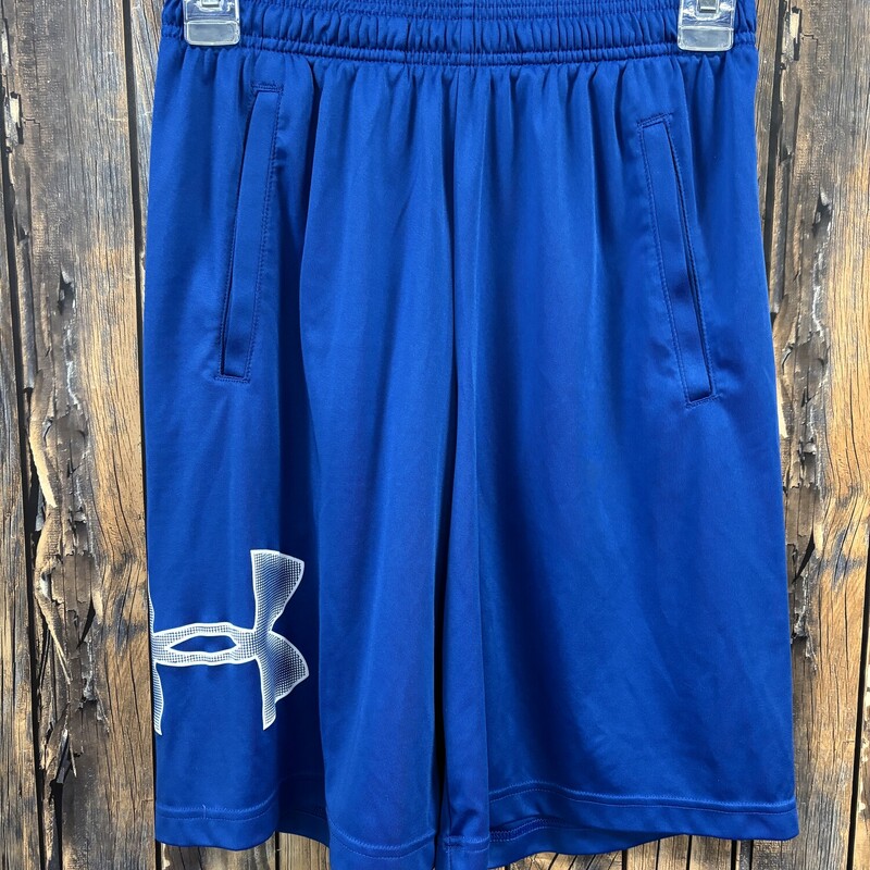 Blue UA Shorts, Size: S