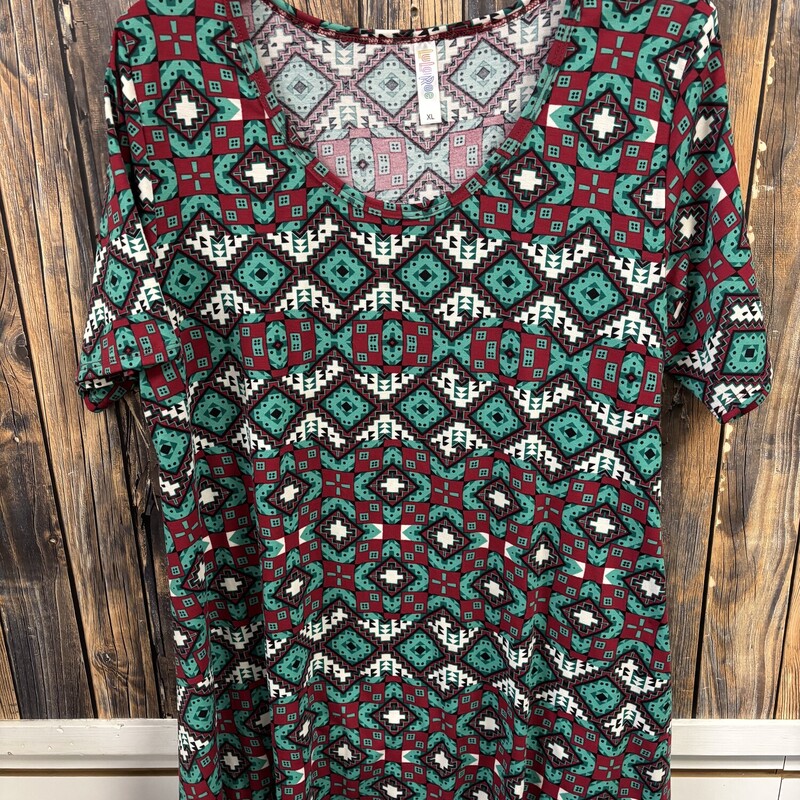 NWT Lularoe Green Red, Size: XL