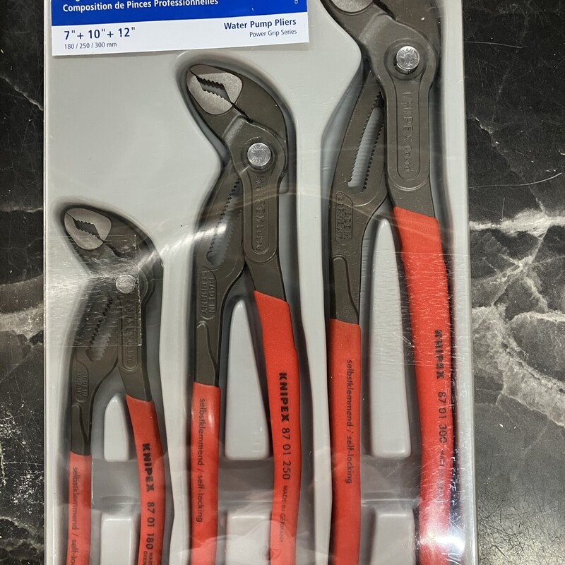 Water Pump Pliers Set