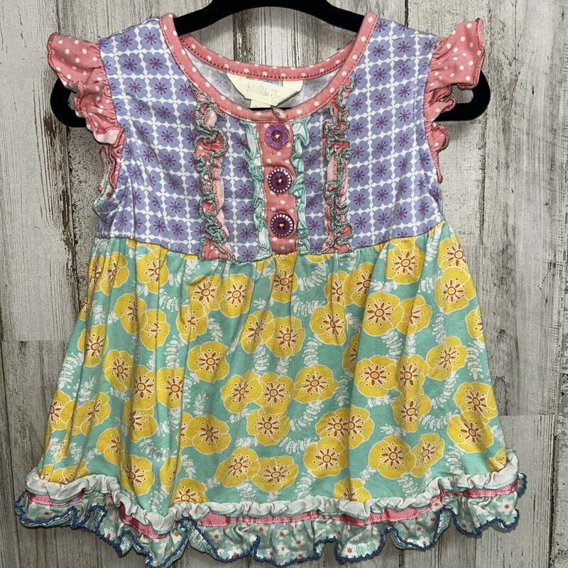 18/24M Lemon Printed Top