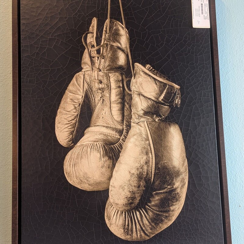 Leather Boxing Gloves, Photo, Canvas
26w x 37h