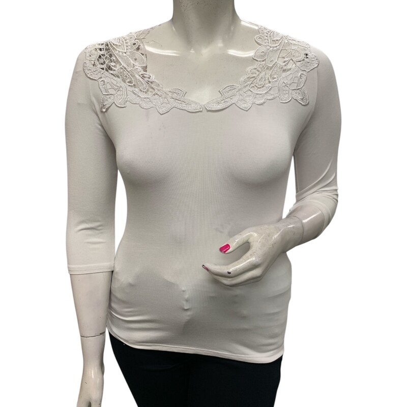 Arianne, White, Size: L