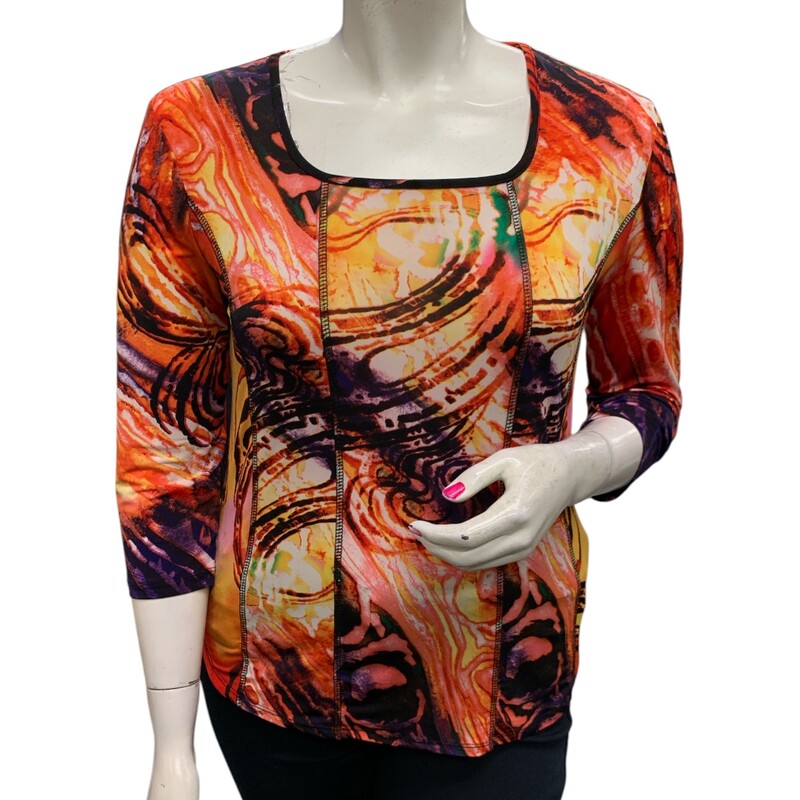 Laura, Orange, Size: L