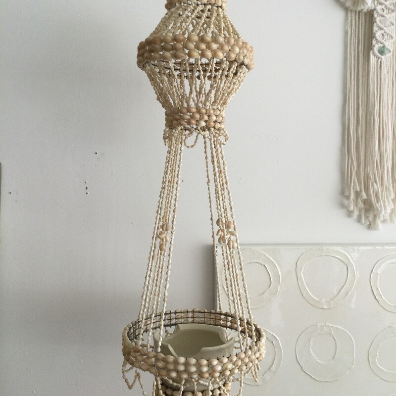 SeaShell Hanging Planter