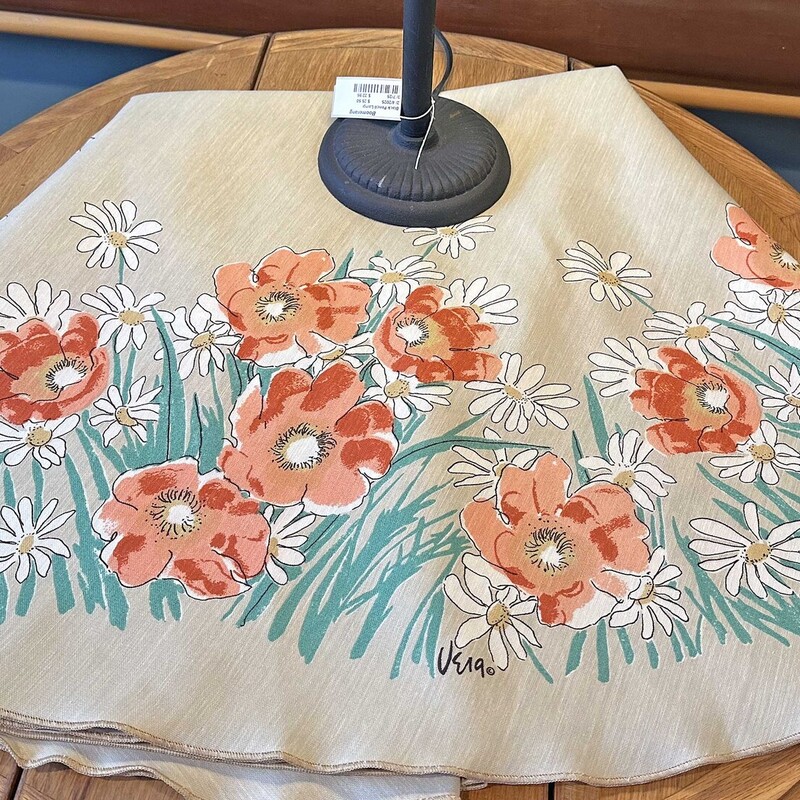 Vintage Vera Tablecloth