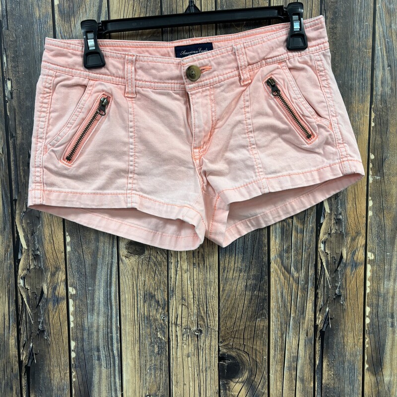 AE Peach Shorts, Size: 4