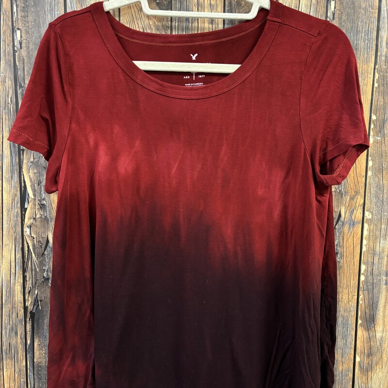 AEO Red Soft Tee, Size: Medium