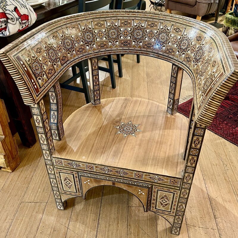 Chair Syrian Inlay