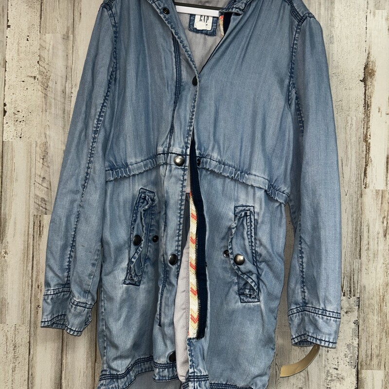 10/12 Denim Hood Jacket