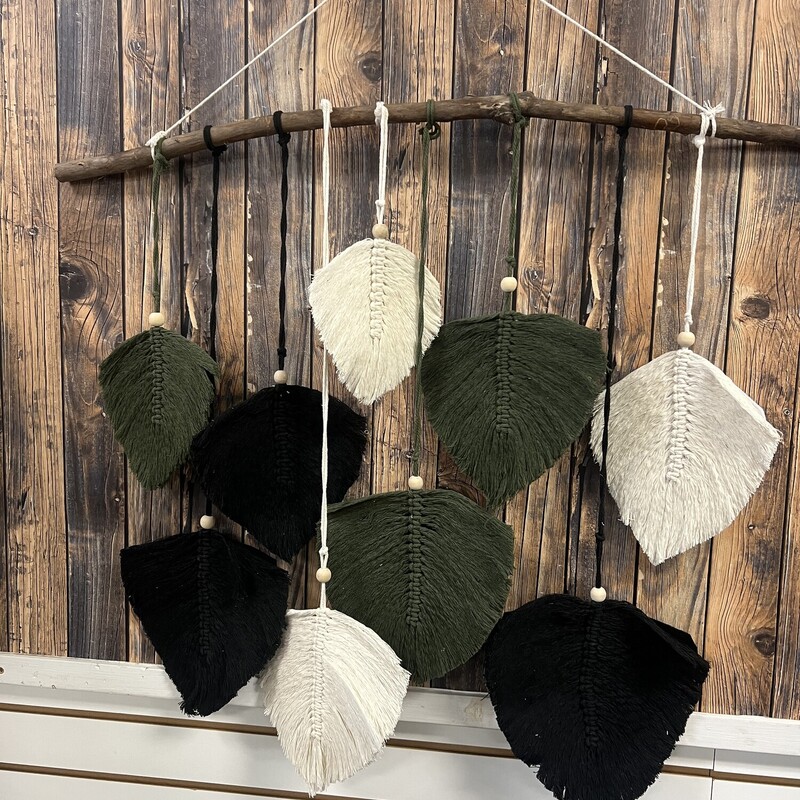 Boho Leaf Wall Hanging