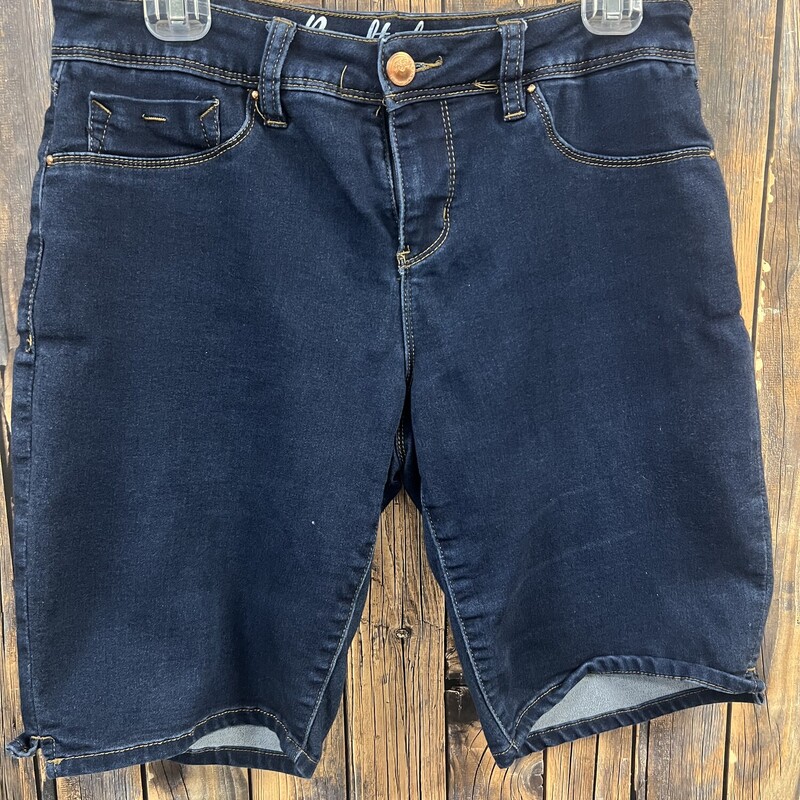 Long Blue Shorts, Size: 6