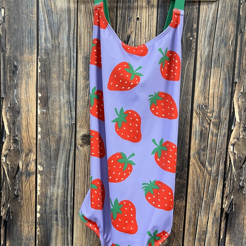 Strawberry Swimsuit, Size: 8-9 Y