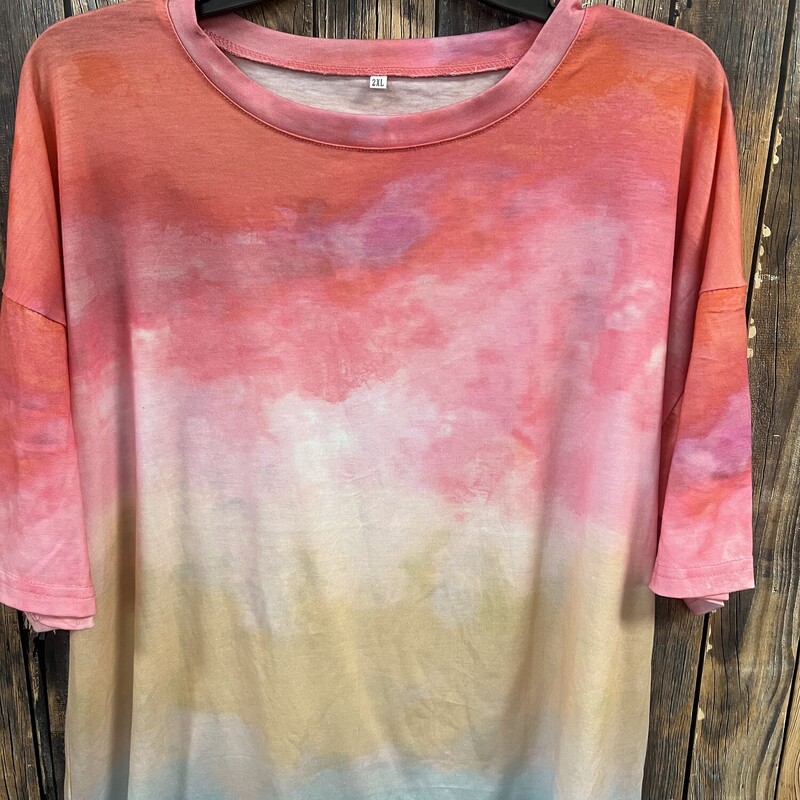 Tie Dye Tee, Size: 2xl