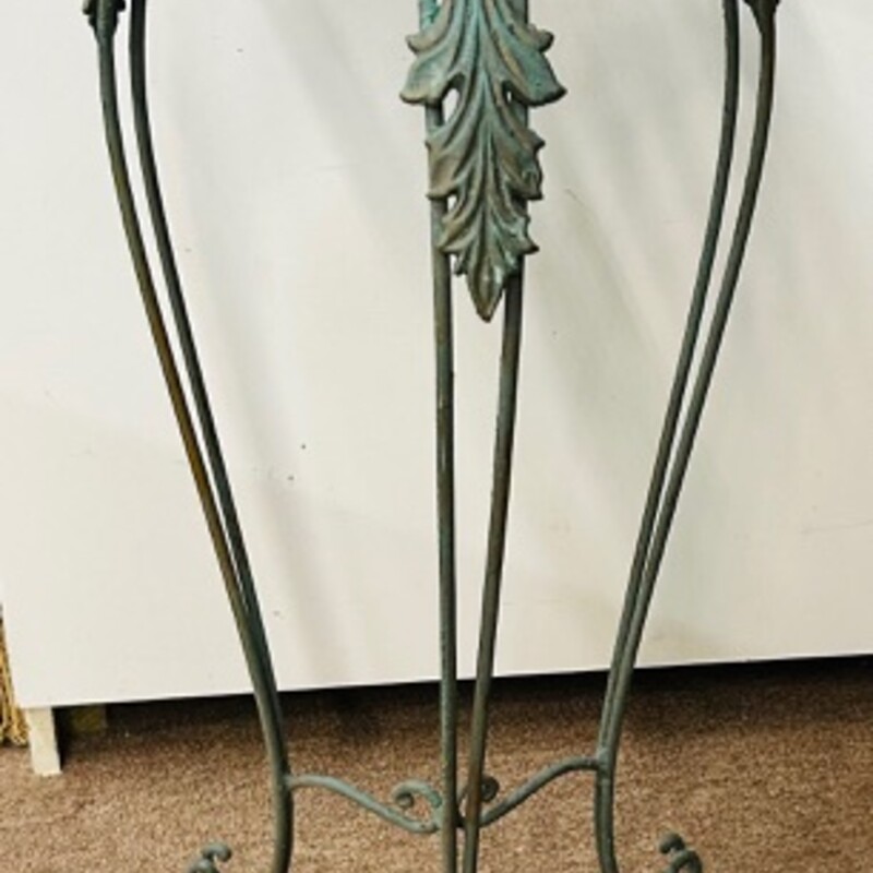 Distressed Metal Leaves
