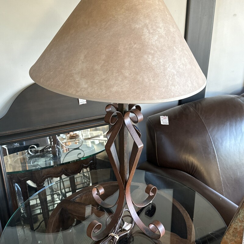 Iron Base Table Lamp