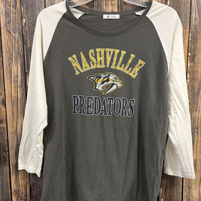 Nashville Predators Shirt, Size: X-Large