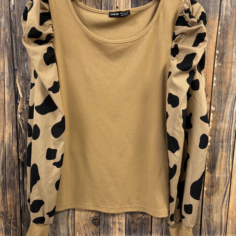 Animal Print Shirt, Size: M